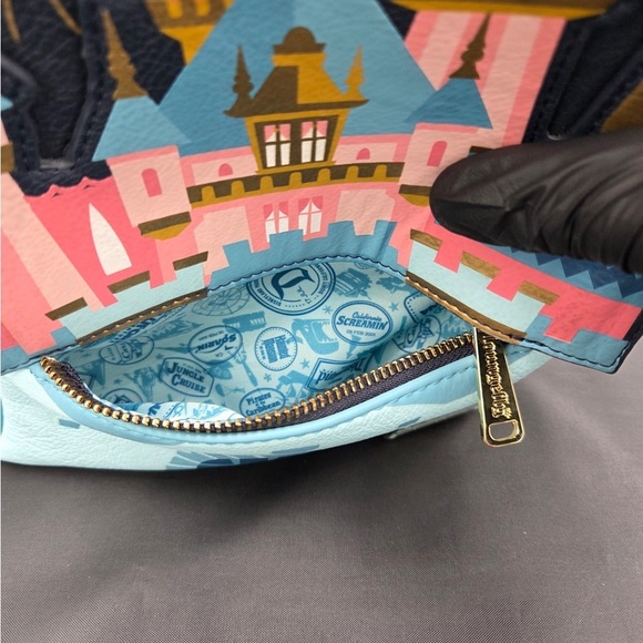 Loungefly Blue and Pink Castle Backpack main image 6